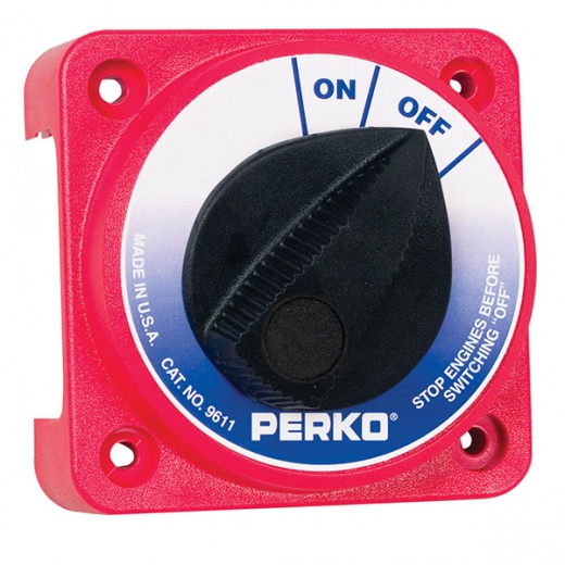Perko Compact Medium Duty Main Battery Disconnect Switch