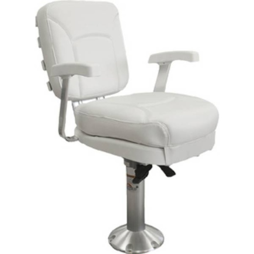 Springfield Marine Ladderback Chair Pkg 2-7/8TL3 - White Ladder Back Chair Package