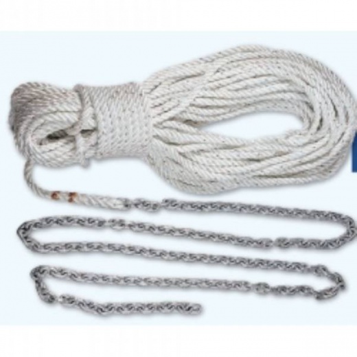 Lewmar 5Ft 1/4 G4 Chain W/100Ft 1/2 Rope