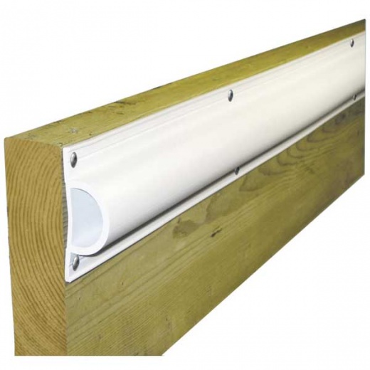 Dock Edge Standard Inch Dinch PVC Profile 16Ft Roll - White