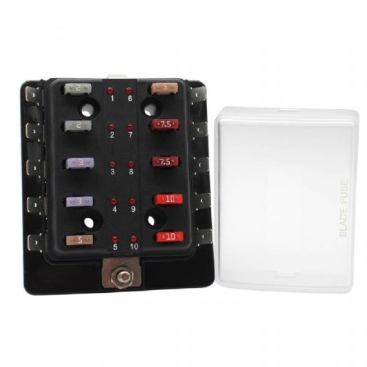 Cole Hersee 10 SD Mini Fuse Block with LED Indicators