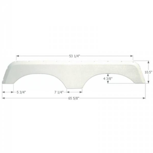 Icon Technologies Tandem Jayco FS700 PW Fender Skirts