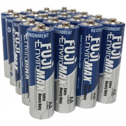 Fuji Enviromax EnviroMax AA Extra Heavy-Duty Batteries (20 Pack)