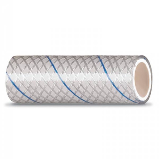 Seachoice 23561 1/2 Reinf Pvc - Blue X 25Ft - Clear Reinforced PVC Tubing