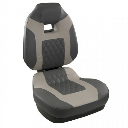 Springfield Marine Fish Pro II High Back Folding Seat Charcoal/Gry