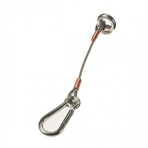 Lewmar Anchor Strap 12 In 4Mm Cable With 8Mm Caribiner Clip - Buy Online