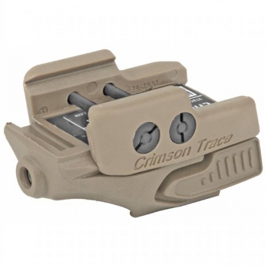 Crimson Trace Ctc Railmaster Univ Rl Mnt Lsr Tan - RailMaster Universal Rail Mount Laser