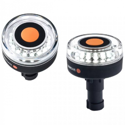 Navisafe Navilight All-White 5 Mode 360 Degree 2NM with Scotty Base