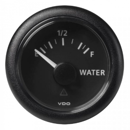 VDO Marine 2-1/16Inch Fresh Water Resistive Gauge
