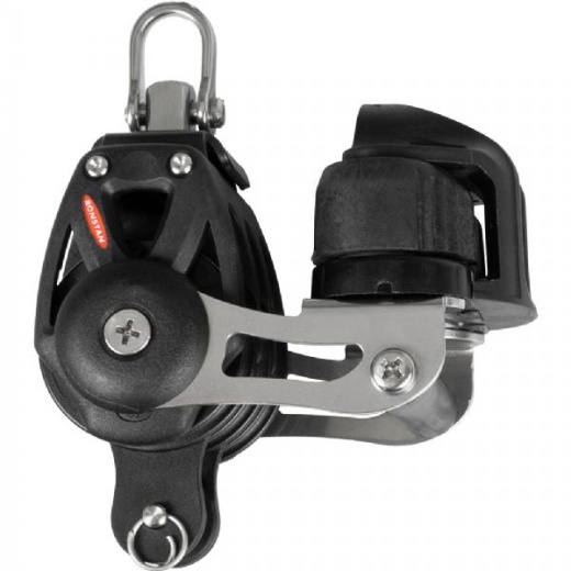 Ronstan Series 40 Orbit BB Triple Block with Becket, Cleat and Swivel Shackle