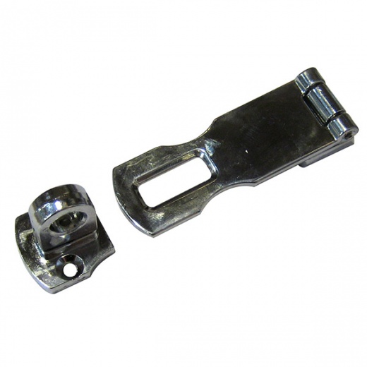 Perko Swivel Eye Hasp - 3 Inch - Chrome Plated Zinc