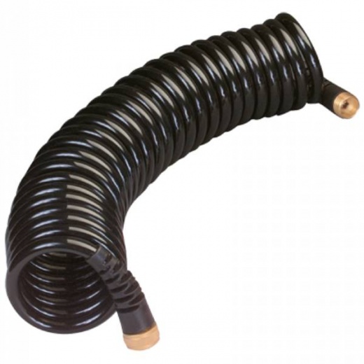 Johnson Pump Washdown Hose, Coiled 25Ft 1/2Inch Dia