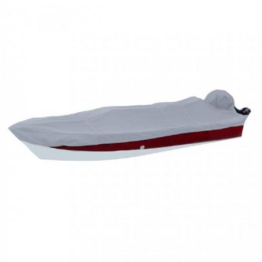 Carver Poly-Flex II Styled-to-Fit Boat Cover for 15.5 Ft V-Hull Side Console Fishing Boats