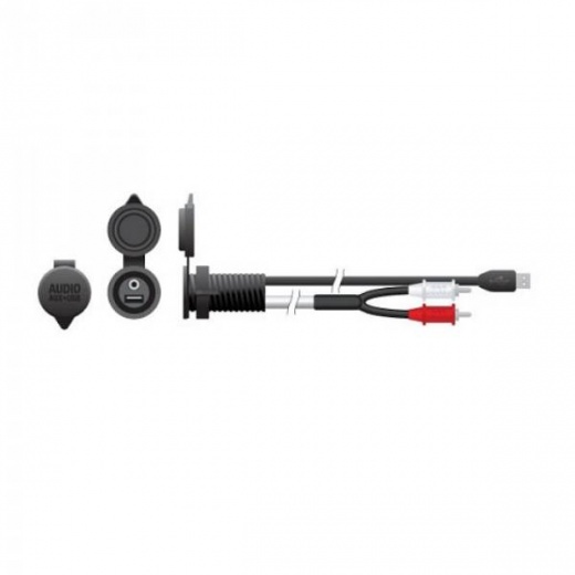 Marine Audio 3.5Mm Aux In And USB Combo Port