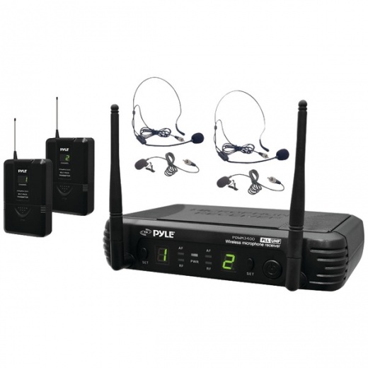 Pyle Premier Series Professional UHF Wireless Microphone System