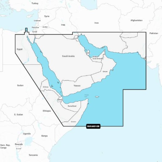 Garmin The Gulf, Red Sea Garmin Navionics