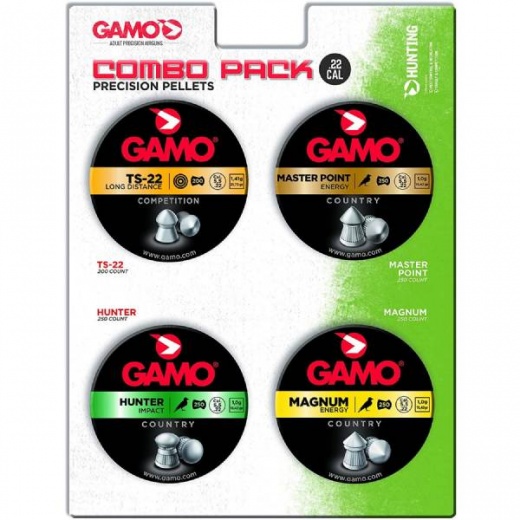 Gamo Combo Pack Assrtd .22 Pellets