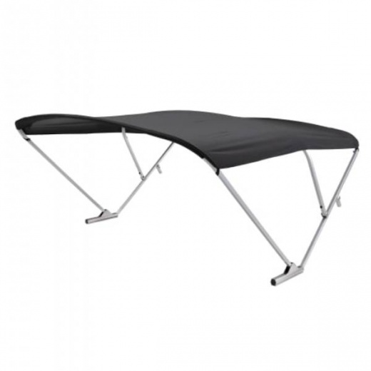 Taylor Made Pwr-Arm II Black Anodized Frame - Pontoon Boat Bimini Top