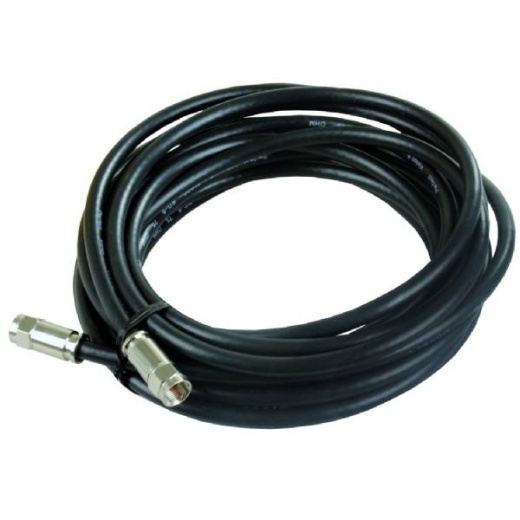 Jr Products 20 RG6 Coax with Compression End Fittings