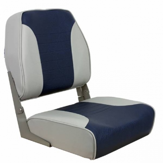 Springfield Marine Economy Multi Color Folding Seat Gray/Blue