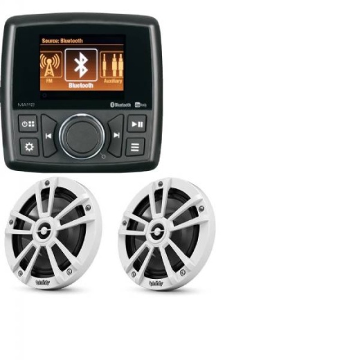Marine Audio MA112 Stereo with Pair INF622MWBPR