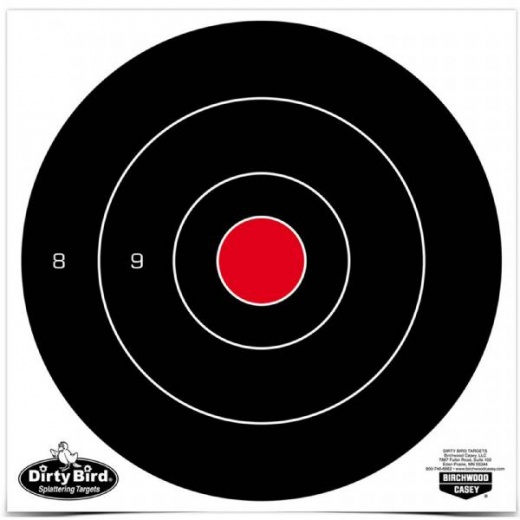 Birchwood Casey B/C Dirty Bird Rnd Blseye Tgt 25-8