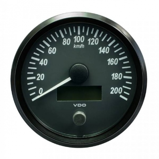VDO SingleViu 100mm (4inch) Speedometer - 140 MPH