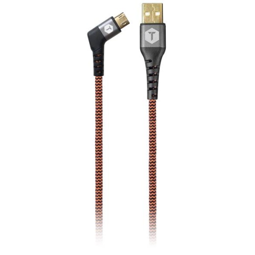 Mizco Toughtested TT Micro USB 90 Deg Cable 6FT