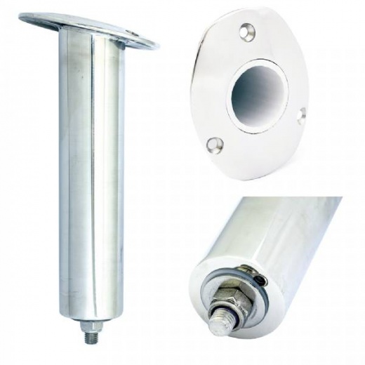 Tigress 3 Hole Swivel Oval Head Rod Holder - 15 Deg - 10-1/2Inch