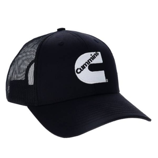 Cummins Mesh-Back Baseball Cap Diesel Fan Snap-Back Trucker Hat