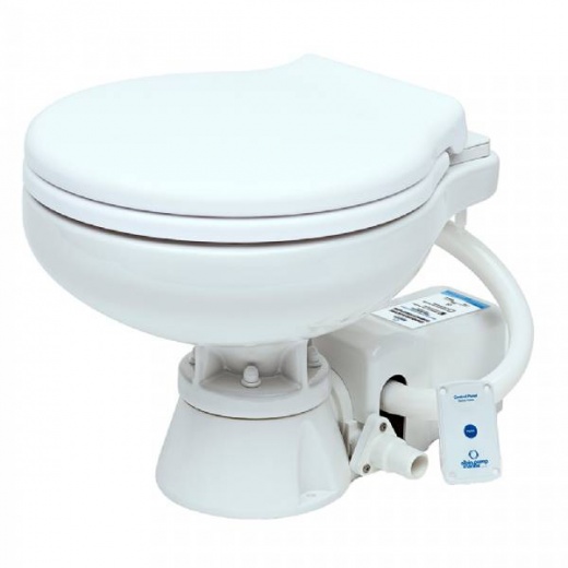 Albin Pump Marine Toilet Standard Electric Evo Compact Low - 12v
