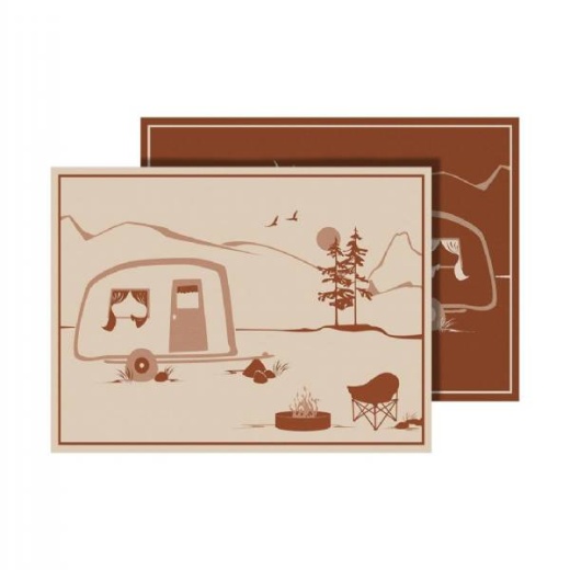 Faulkner Mat Home Beige 9 X 12 - Outdoor Mat for Camping and RVing
