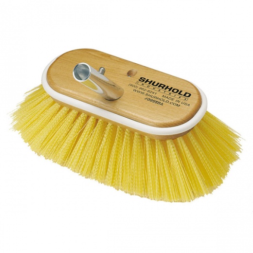 Shurhold 6 Inch Polystyrene Medium Bristle Deck Brush