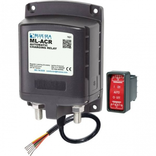 Blue Sea ML-ACR Automatic Charging Relay 24vDC 500A