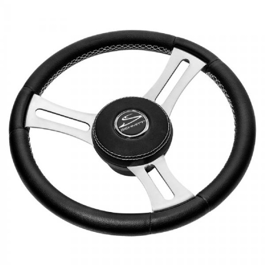 Schmitt Ongaro Schmitt and Torcello Elite 14 In Wheel - Black Leather And Cap