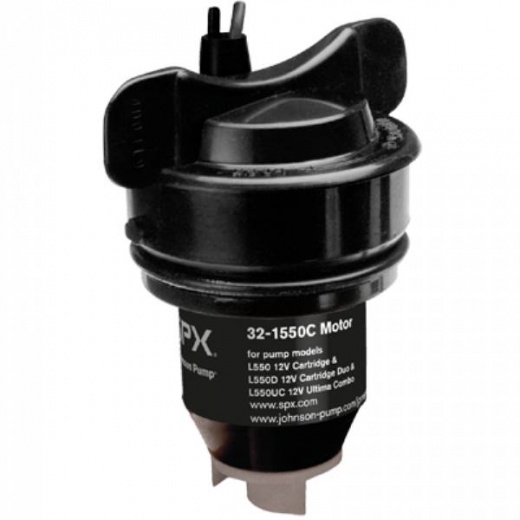 Johnson Pump Motor, Replacement 500GPH Cartridge 24V