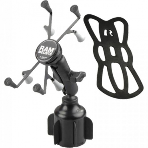 RAM Cup Holder Mount with Small Tablet Holder
