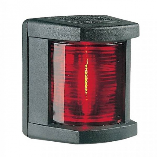 Hella Port Navigation Lamp - Incandescent - 1Nm - Black Housing - 12v