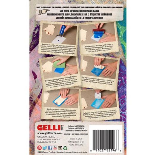 Gelli Arts 3 x 5 Gel Printing Plate