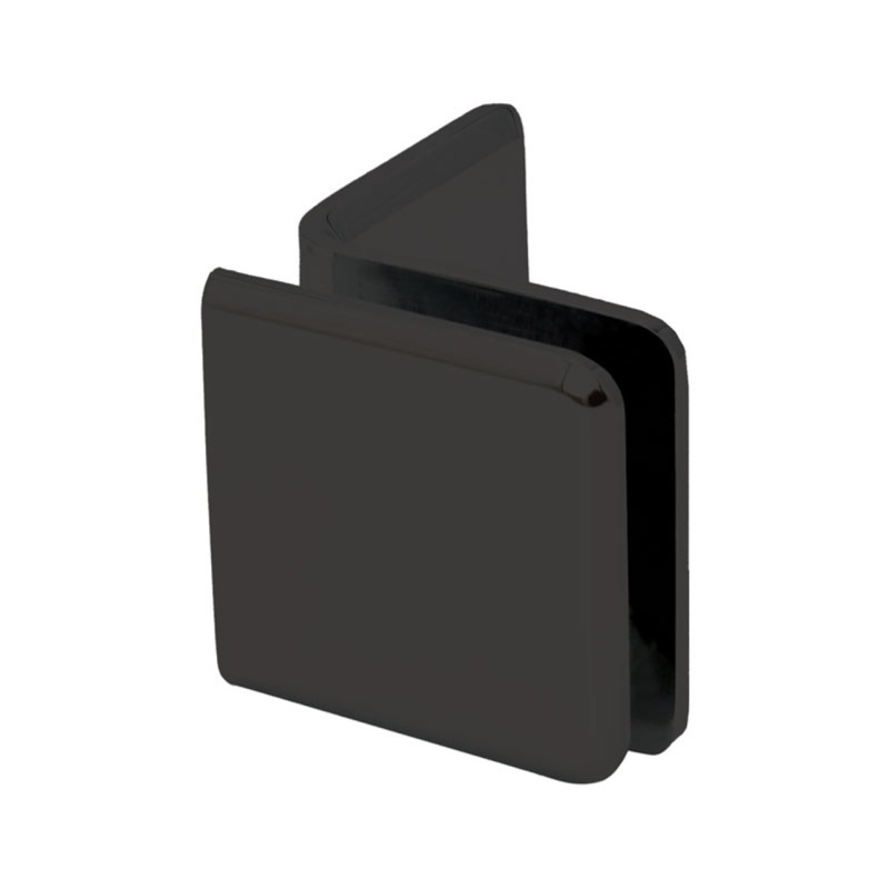 FHC Beveled Wall Mount Glass Clamps with Large Leg
