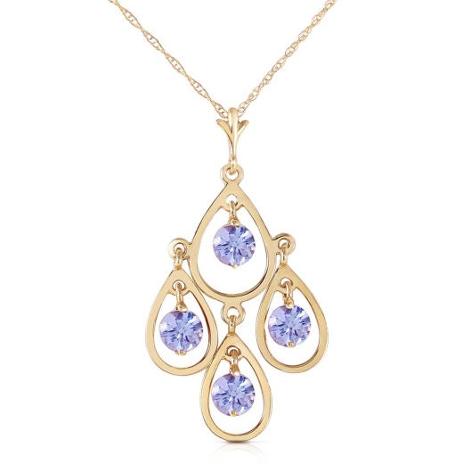Galaxy Gold 14k Solid Yellow Gold Chain Necklace for Women