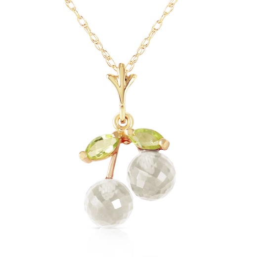Galaxy Gold Products 24K Gold Plated Pendant Necklace