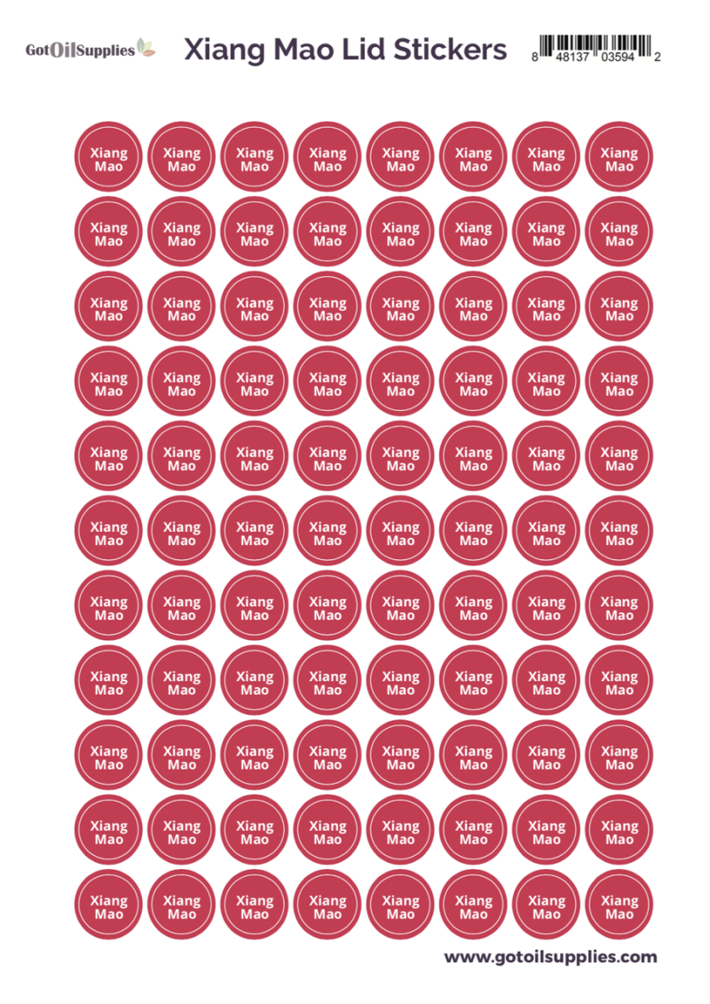 Xiang Mao Yl Lid Stickers