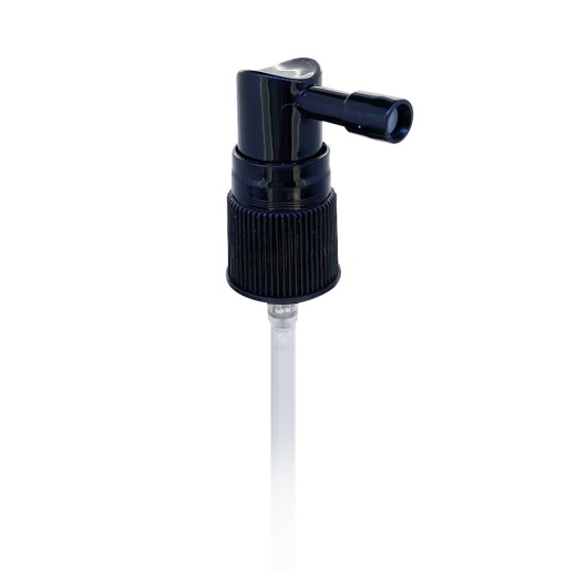 Throat Spray Pump Caps for Essential Oil Glass Bottles (12-Pack)