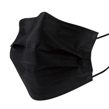 Black Disposable Masks - 50 Pack