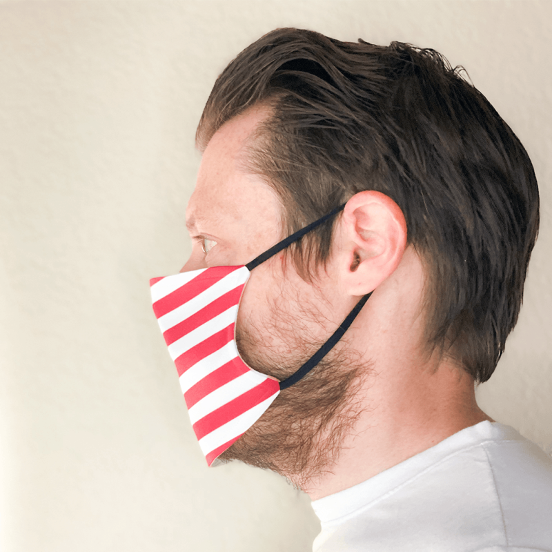American Flag Cloth Face Mask With Pm2.5 Filter