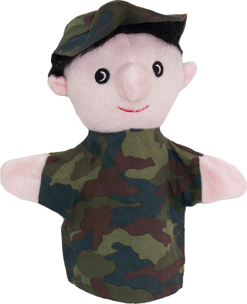 Get Ready Kids Soldier Puppet