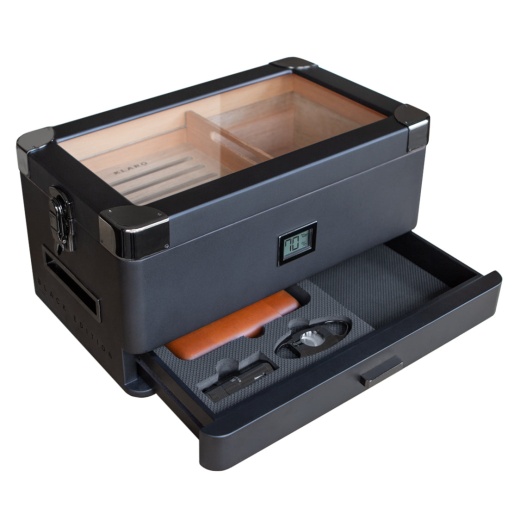 Black Edition Military Humidor - The Ultimate Cigar Storage Solution