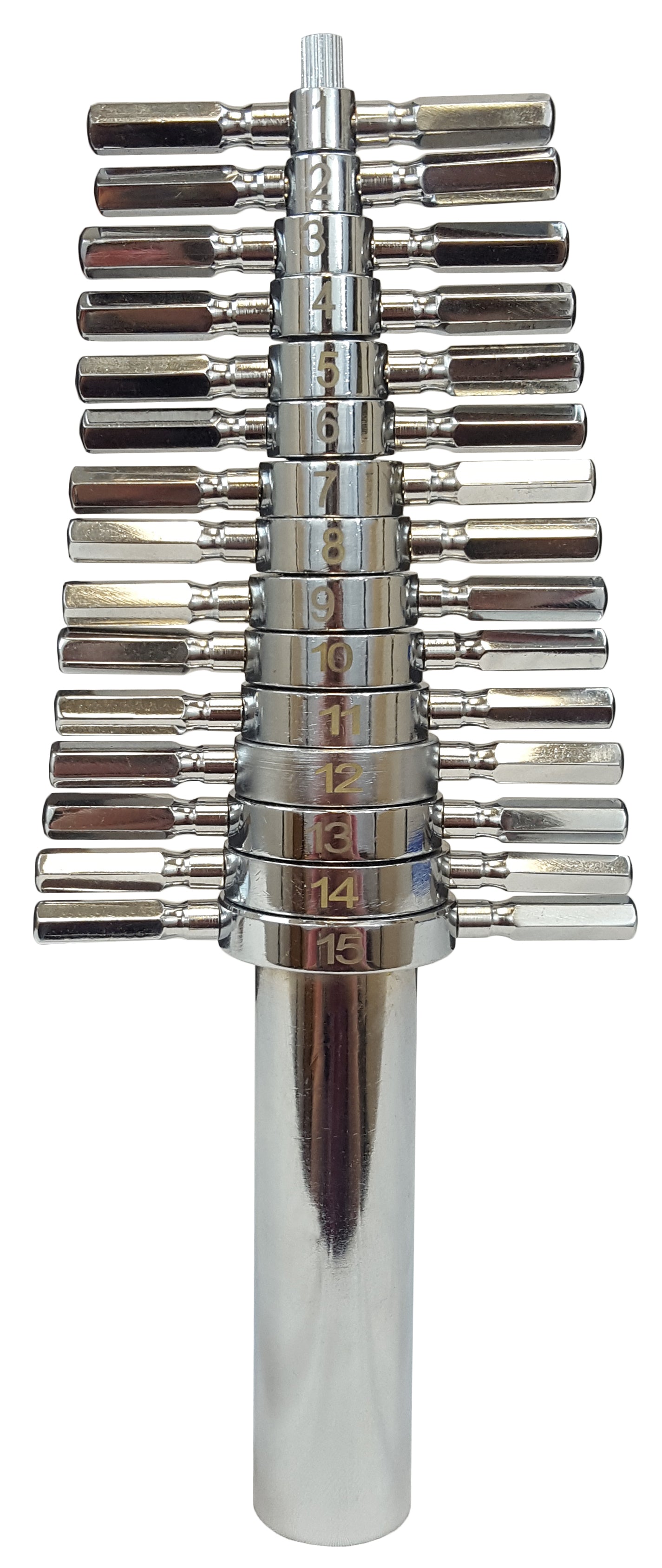 Gsc International Cork Borer Set 15 Pieces