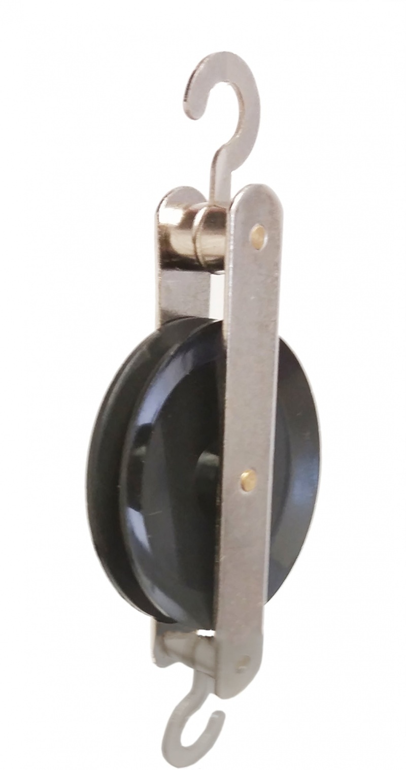 Gsc International Single Pulley, Plastic, Case Of 500